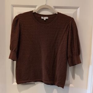 Madewell Textured Short Sleeve Top